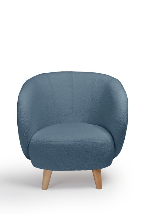 Кресло Мод синего цвета - купить Интерьерные кресла по цене 22120.0