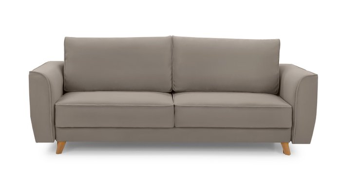 Диван-кровать Майами Лайт светло-коричневого цвета - купить Прямые диваны по цене 48000.0