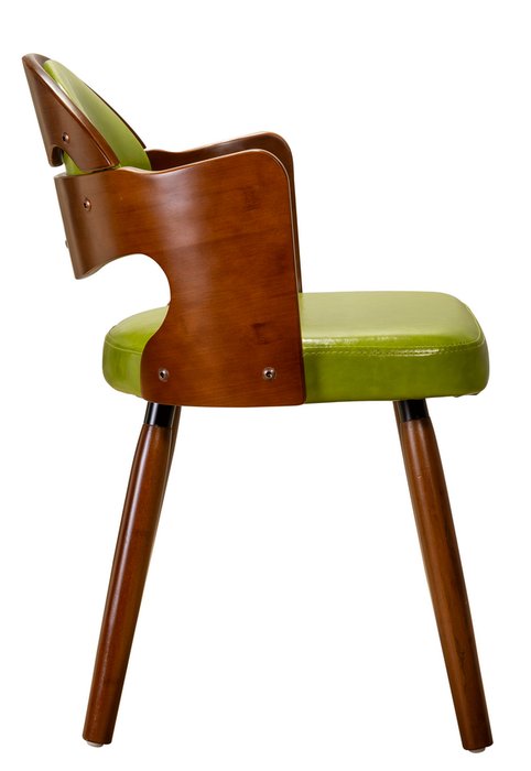 Кресло Twist Green - лучшие Обеденные стулья в INMYROOM