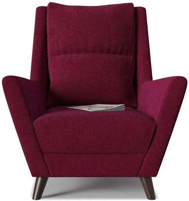 Кресло Йорк Max razz бордового цвета    - купить Интерьерные кресла по цене 18965.0