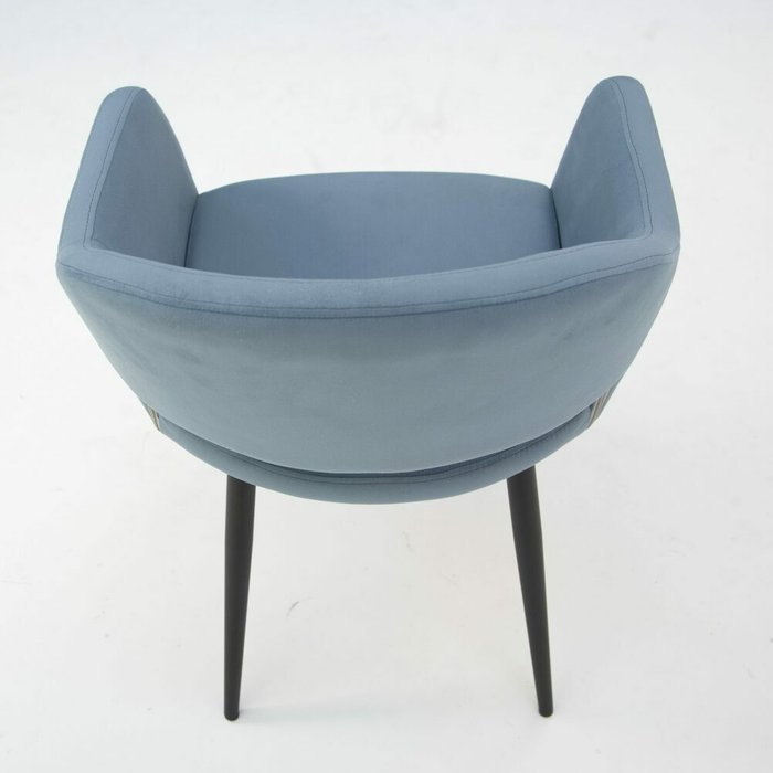 Обеденный стул Пичч синего цвета - купить Обеденные стулья по цене 9900.0