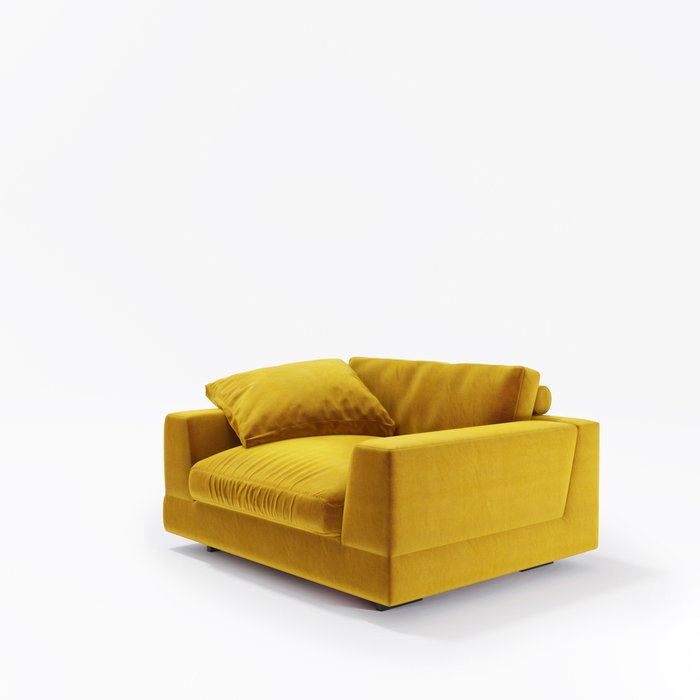 Кресло Amur желтого цвета - купить Интерьерные кресла по цене 213554.0