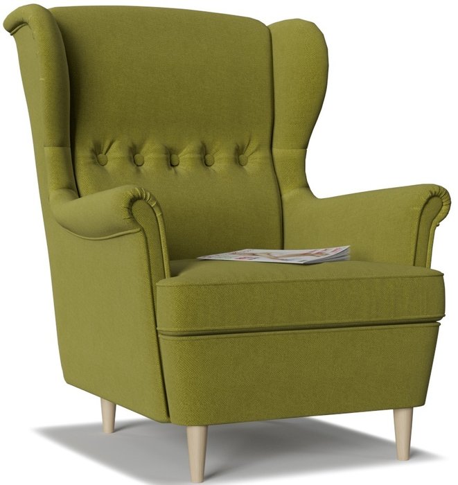 Кресло Торн Green зеленого цвета