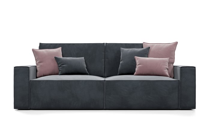 Диван-кровать Корсо-1 серого цвета - купить Прямые диваны по цене 54990.0