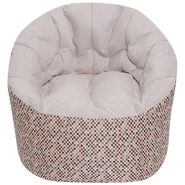Кресло пенек Австралия Топ бежевого цвета - лучшие Бескаркасная мебель в INMYROOM