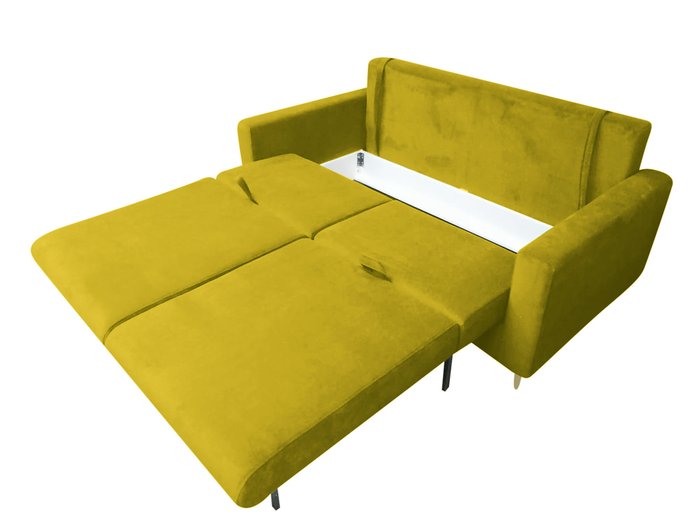 Диван-кровать Рич желтого цвета - купить Прямые диваны по цене 84570.0