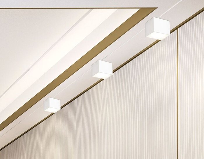 Накладной светильник IP Protect TN6530 (металл, цвет белый) - купить Накладные споты по цене 1690