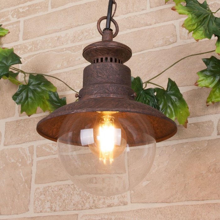 Уличный подвесной светильник Talli H коричневого цвета - купить Подвесные уличные светильники по цене 6010.0