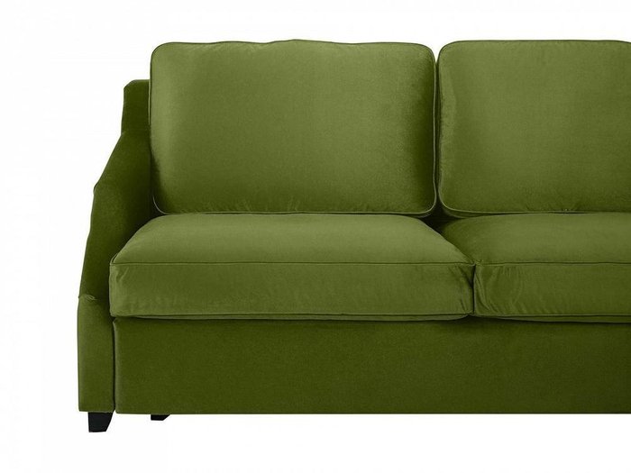 Диван-кровать трёхместный Windsor с молдингом зеленого цвета - лучшие Прямые диваны в INMYROOM