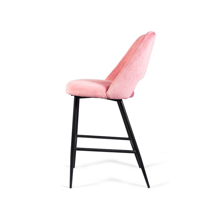 Стул полубарный Ferotta розового цвета - купить Барные стулья по цене 16990.0