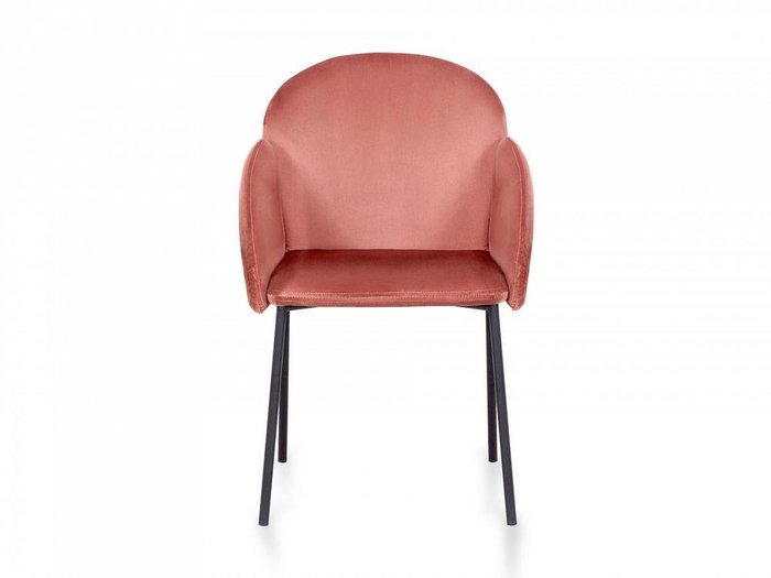 Кресло Enzo темно-розового цвета - лучшие Обеденные стулья в INMYROOM