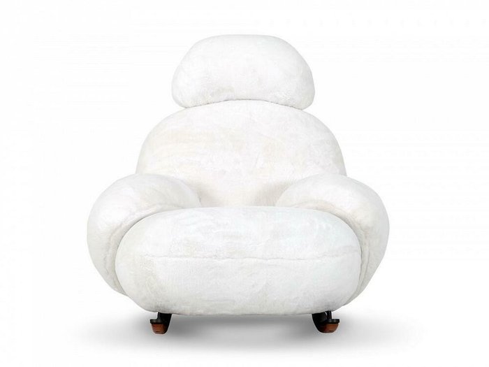 Кресло-качалка Space белого цвета - купить Интерьерные кресла по цене 98900.0