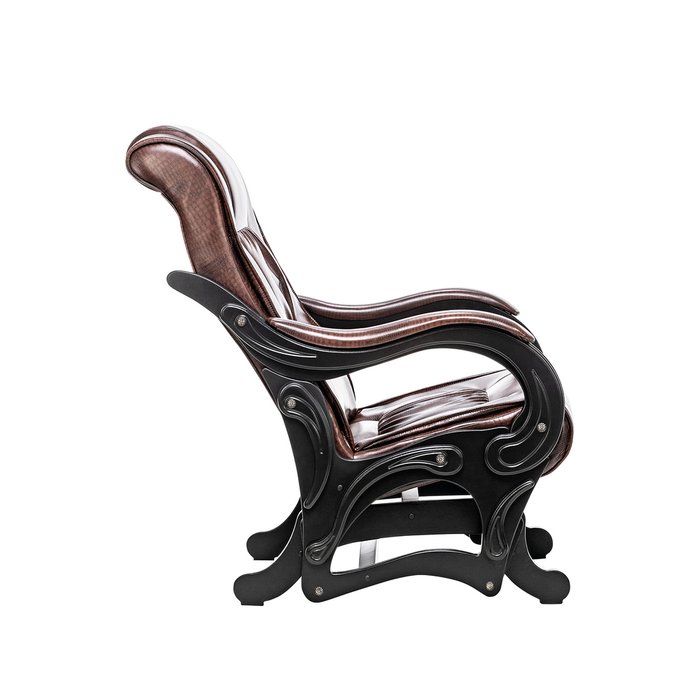 Кресло-глайдер Модель 78 с отделкой Antik crocodile - лучшие Интерьерные кресла в INMYROOM