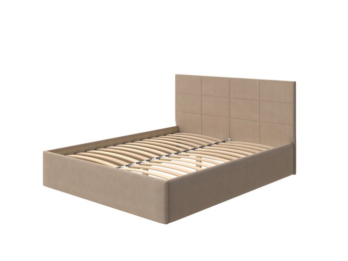 Кровать Alba Next 160х200 бежево-коричневого цвета  - купить Кровати для спальни по цене 23580.0