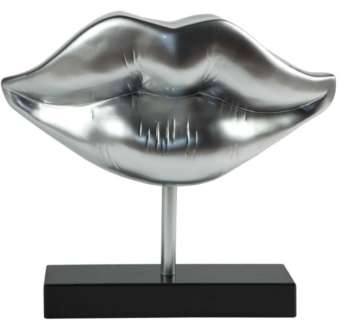 Декор "Salvador’s lips - Silver"   - купить Фигуры и статуэтки по цене 10670.0