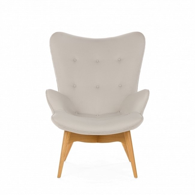 Кресло Contour серого цвета - лучшие Интерьерные кресла в INMYROOM