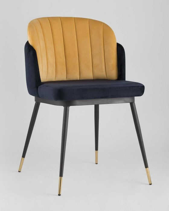 Стул Пенелопа сине-желтого цвета - купить Обеденные стулья по цене 14990.0