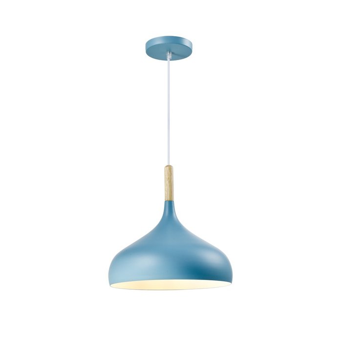 Подвесной светильник Eline голубого цвета - лучшие Подвесные светильники в INMYROOM