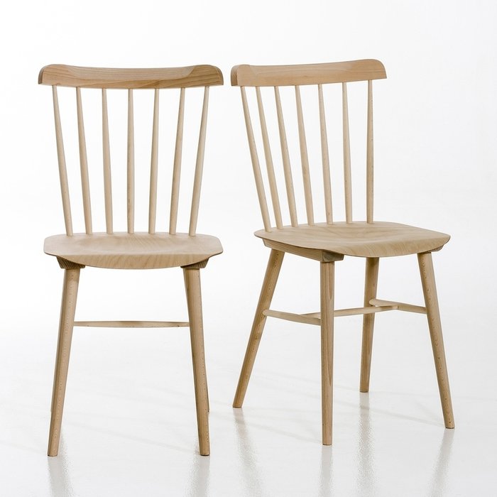 Комплект из двух стульев Ivy бежевого цвета