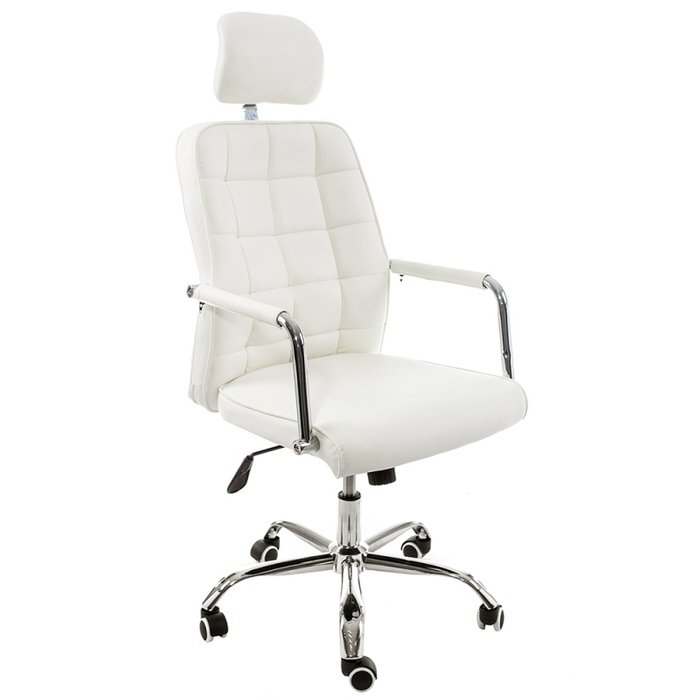 Компьютерное кресло Atlas белого цвета