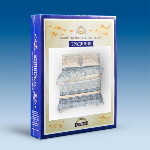 КПБ Традиция 'Купи дешевле' 2,0 спальный, бязь, 100 % хлопок, пл. 120 гр./кв.м., 'Кружевное настроение' - купить Комплекты постельного белья по цене 3328