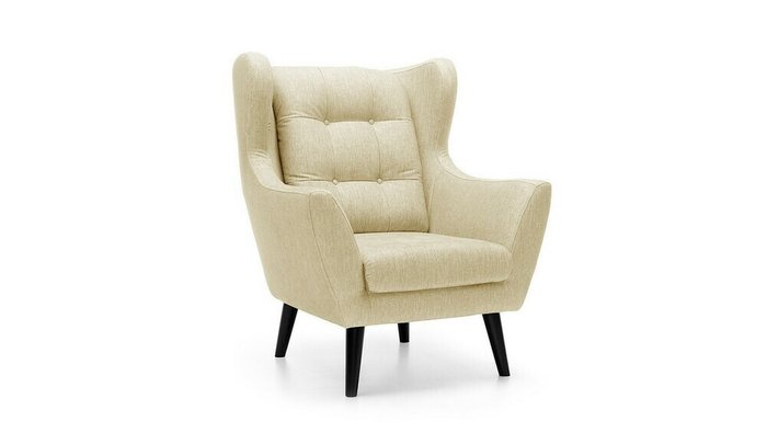 Кресло Ньюкасл кремового цвета - лучшие Интерьерные кресла в INMYROOM