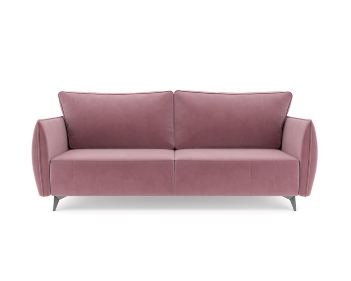 Прямой диван-кровать Осло пудрового цвета - купить Прямые диваны по цене 41790.0