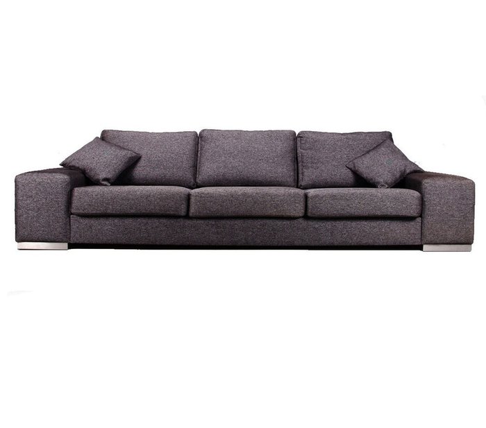Прямой диван Magnum с широкими подлокотниками