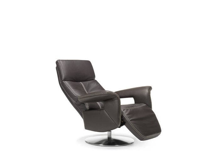 Кресло Aromaс механическим реклайнером темно-коричневого цвета - купить Интерьерные кресла по цене 351173.0