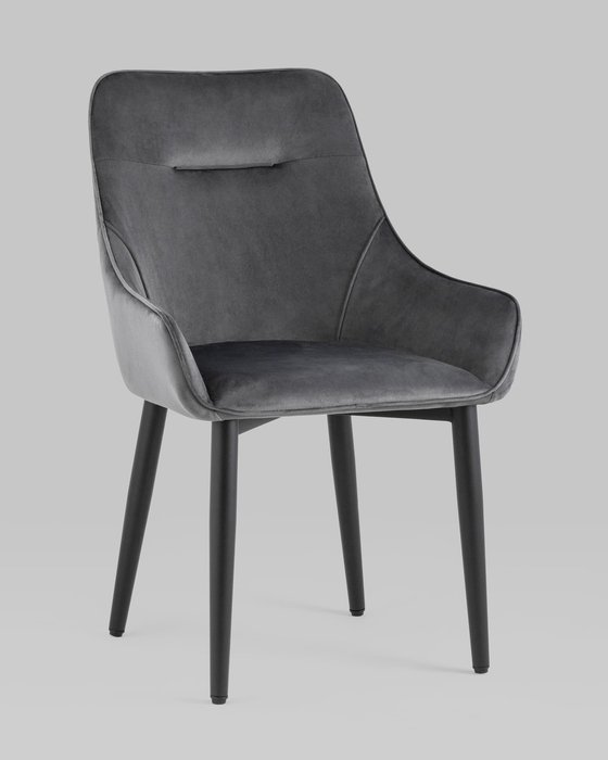 Стул Диана серого цвета - купить Обеденные стулья по цене 10990.0