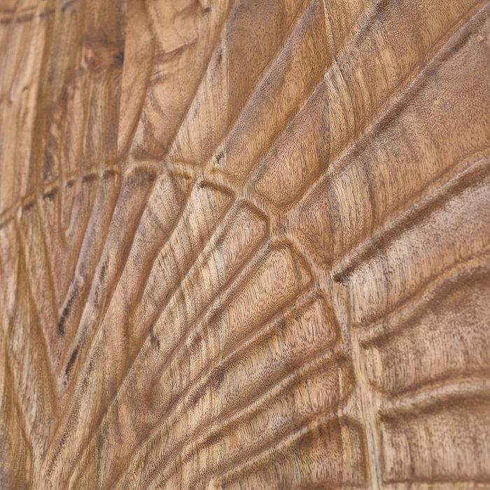 Комод Карнаа с двумя дверцами светло-коричневого цвета - лучшие Комоды в INMYROOM