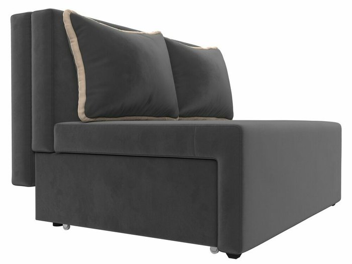 Диван-кровать Лагуна серого цвета - лучшие Прямые диваны в INMYROOM