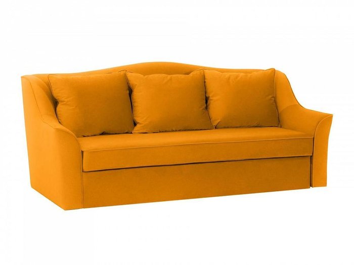 Диван-кровать Vermont горчичного цвета  - купить Прямые диваны по цене 76890.0