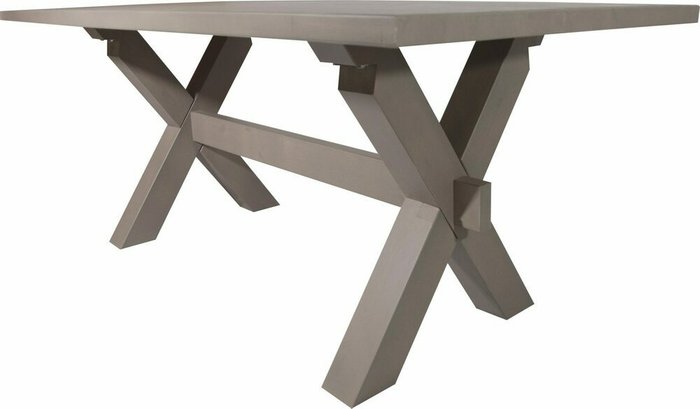 Обеденный стол из массива сосны Акадия в цвете серый дуб - купить Обеденные столы по цене 39000.0