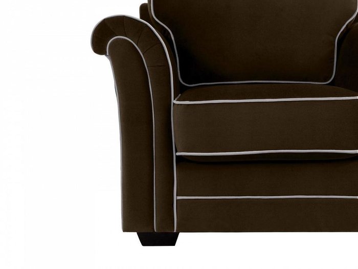 Кресло Sydney темно-коричневого цвета - лучшие Интерьерные кресла в INMYROOM