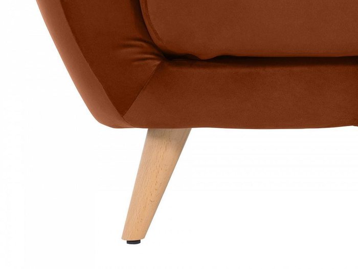 Кресло Loa терракотового цвета - лучшие Интерьерные кресла в INMYROOM