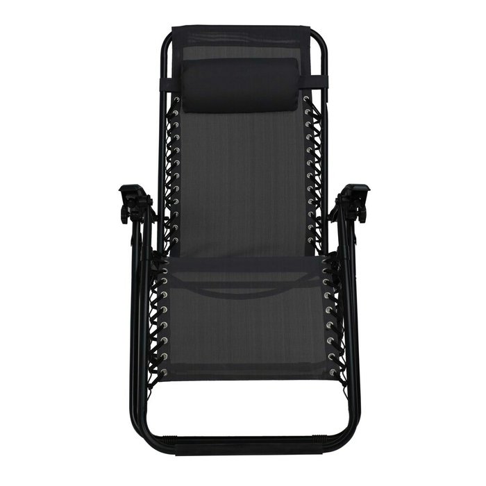 Кресло-шезлонг Rеlaх черного цвета - купить Шезлонги по цене 6460.0