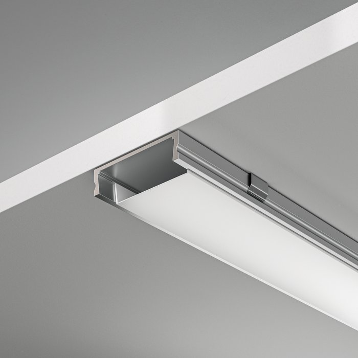 Алюминиевый профиль накладной  23x6 - лучшие Профили для светодиодных лент в INMYROOM