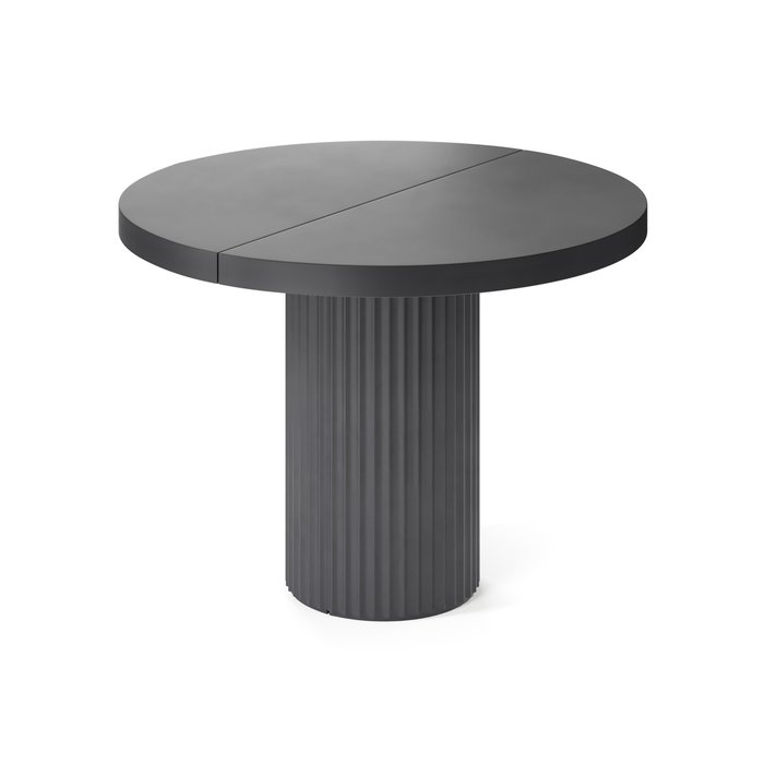 Обеденный стол раздвижной Мейсса черного цвета