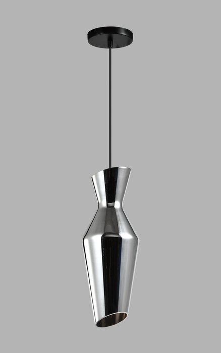 Светильник подвесной Bozen черно-серого цвета - лучшие Подвесные светильники в INMYROOM