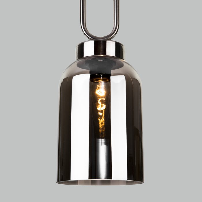 Подвесной светильник со стеклянным плафоном 50229/1 дымчатый Flou - лучшие Подвесные светильники в INMYROOM