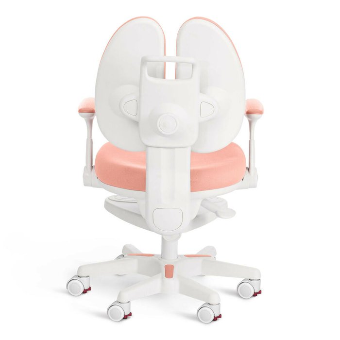 Кресло Miracle бело-розового цвета - лучшие Офисные кресла в INMYROOM