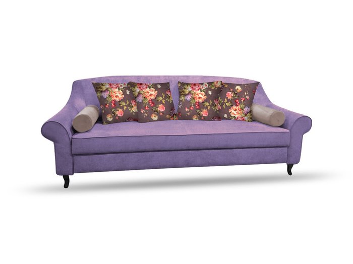 Диван-кровать Пекин фиолетового цвета