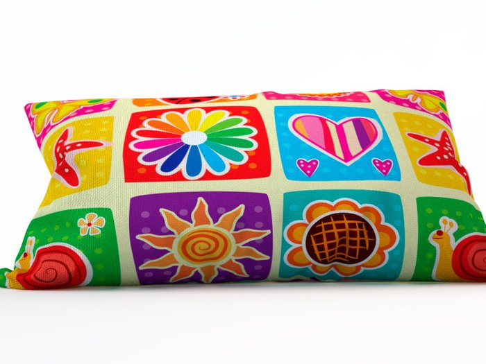Декоративная подушка: Палитра лета