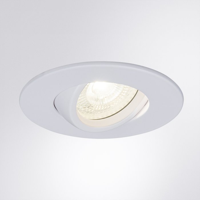 Точечный встраиваемый светильник ARTE LAMP A2867PL-1WH - купить Встраиваемые споты по цене 1250.0