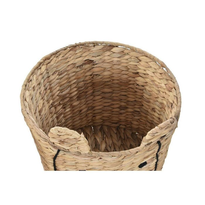 Корзина DKD Home Decor Тропический Животные тростник (35 x 35 x 35 cm) (4 штук) - купить Плетеные корзины по цене 16792.0