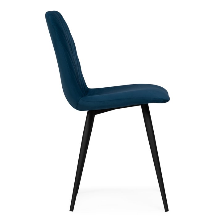 Стул Ральф темно-синего цвета - лучшие Обеденные стулья в INMYROOM