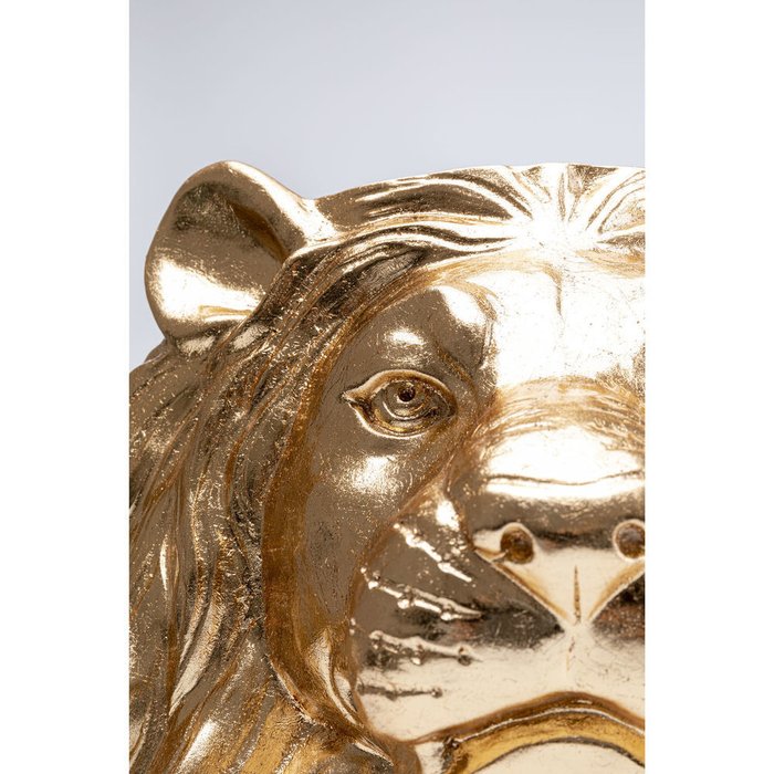Кашпо Lion золотого цвета  - лучшие Кашпо и горшки в INMYROOM