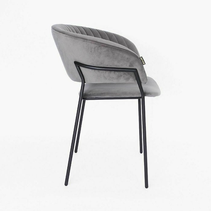 Стул Пиза серого цвета - лучшие Обеденные стулья в INMYROOM