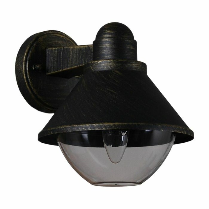 Уличный настенный светильник 08298-9.2-001SJ BKG черного цвета - купить Настенные уличные светильники по цене 3440.0